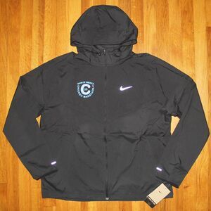 Nike Impossibly Light Chicago Marathon Running Jacket Men M L Black